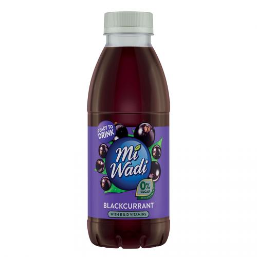 Miwadi Ready To Drink Blackcurrant 12x500ml
