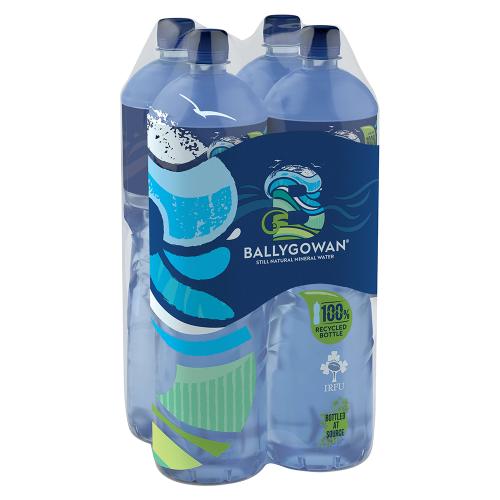 Ballygowan Still Natural Mineral Water 1.5ltr  MP4x2 (PET)