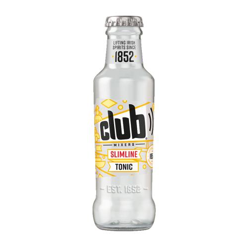 Club Slimline Tonic Water 24x125ml NRB
