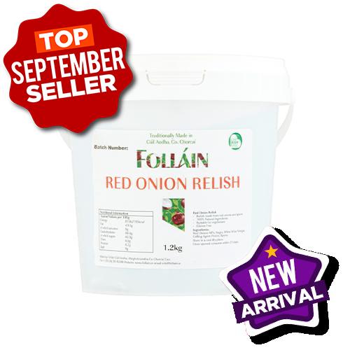 Folláin Catering Red Onion Relish 4x1.2kg