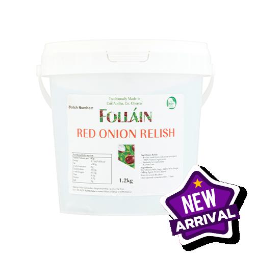 Folláin Catering Red Onion Relish 4x1.2kg