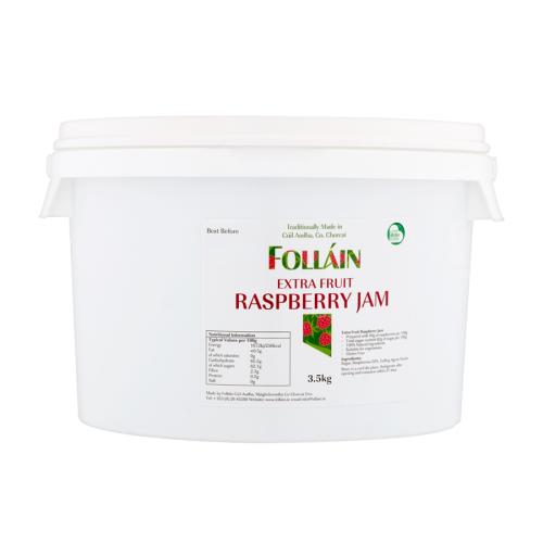 Folláin Catering Extra Fruit Raspberry Jam 1x3.5kg