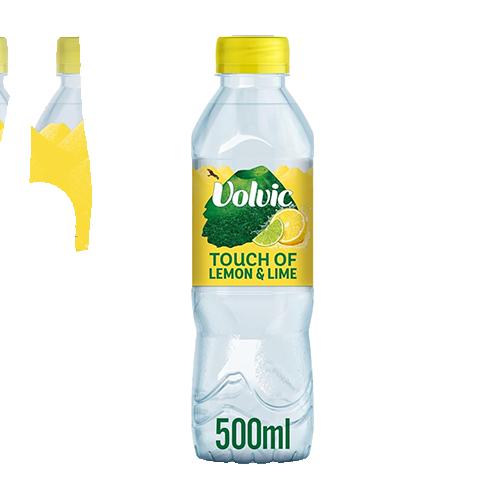 Volvic Touch Of Fruit Lemon & Lime 4x6x500ml