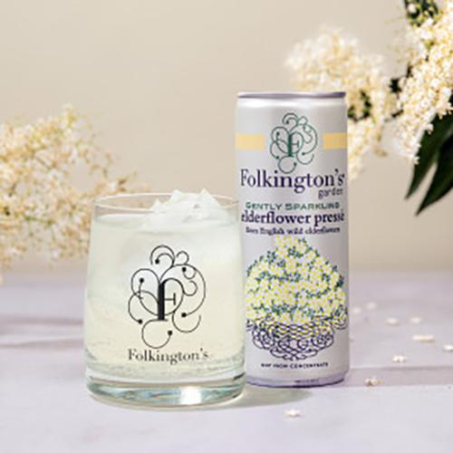Folkingtons Elderflower Pressé 12x250ml (can)