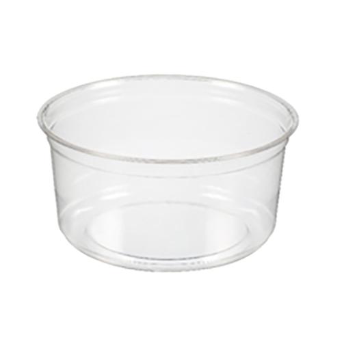 Zeus 12oz Round Clear MD Pot 1x500 (Acai/Deli pots)