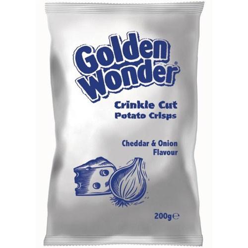 Cheese & Onion Catering Crisps 8x200g