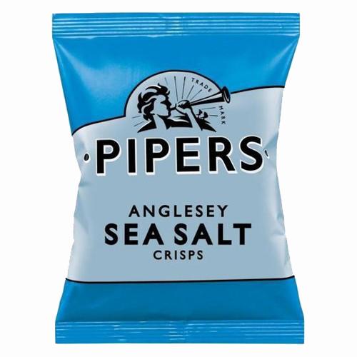 Pipers Sea Salt Crisps 24x40g 