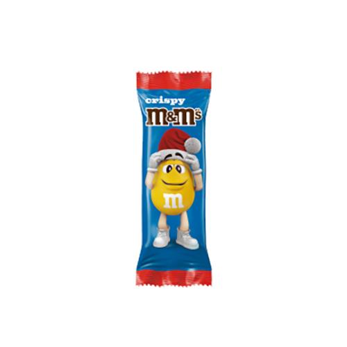 M&Ms Crispy Santa Bar 32x29g