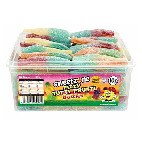 Fizzy Tutti Fruitti Bottles 1x6 Tubs