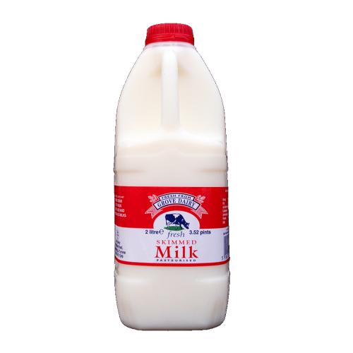Grove Dairy Skimmed Milk 6x2ltr