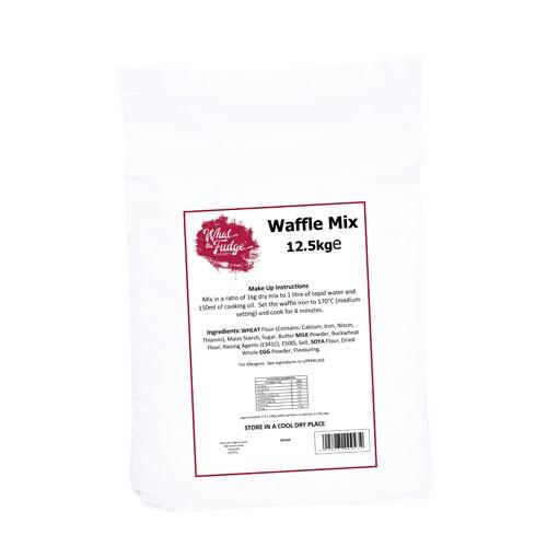 What The Fudge Waffle Mix 1x12.5kg