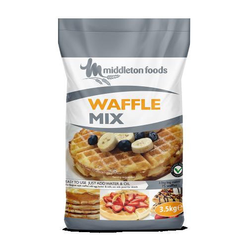 Waffle Mix 4x3.5kg (Middleton Foods)