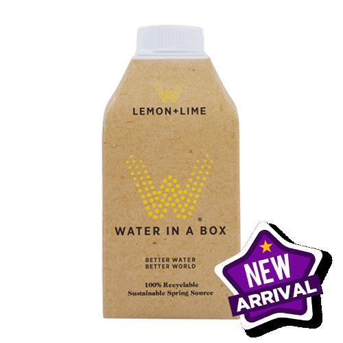 Water in a Box Lemon & Lime Spring Water 12x500ml (Framptons)