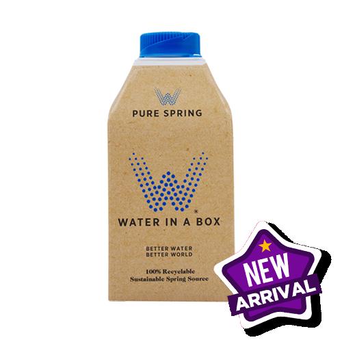 Water in a Box Natural Spring Water 12x500ml (Framptons)