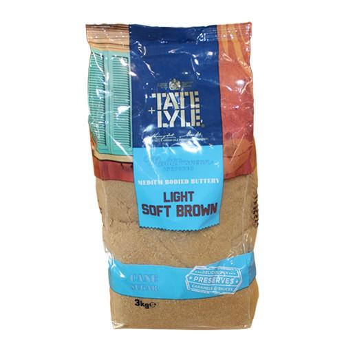 SOFT BROWN LIGHT SUGAR 4 X 3 KG - Lynas Foodservice