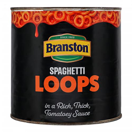Branston Spaghetti Loops In Tomato Sauce 6x2.62kg
