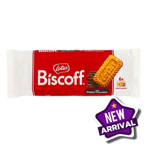 Lotus Biscoff Chocolate Coated Biscuits 12 x 6 x 3 pack