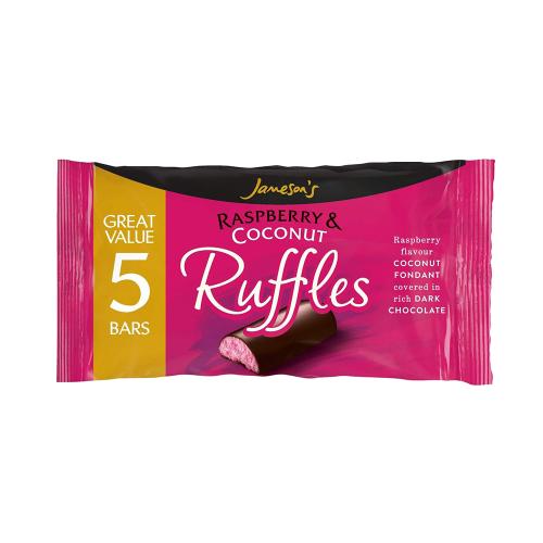 Jamesons Raspberry Ruffels Multipack 14x(5x26g)