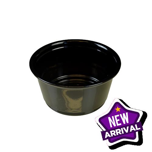 2oz Portion Black Pots 20x125