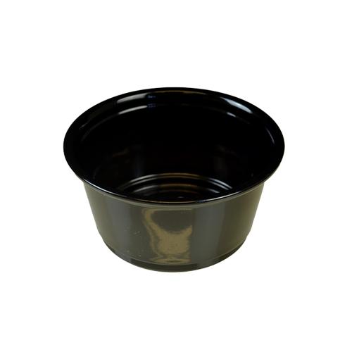 2oz Portion Black Pots 20x125