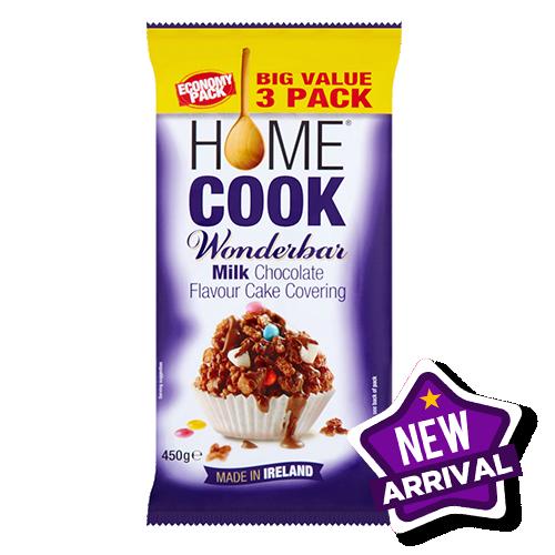 Wonderbar Milk Chocolate Flavour Cake Covering 12X450G (3PACK)