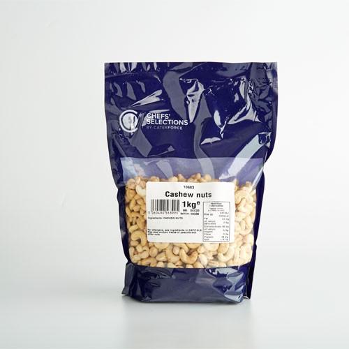 Chefs' Selections Cashew Nuts Whole 6x1kg