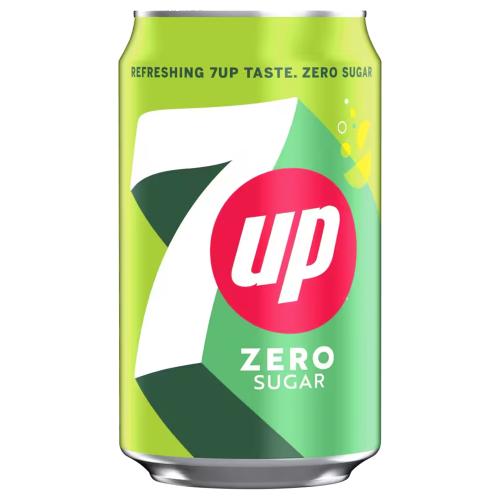 7UP Sugar Free Cans 24x330ml