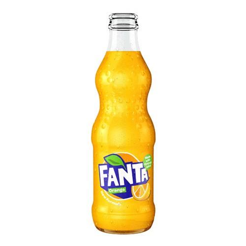  GLASS  FANTA  ORANGE BOTTLE  24 X 330ML Lynas Foodservice