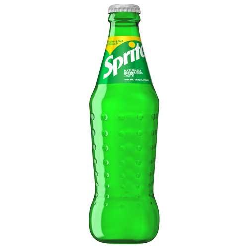 GLASS SPRITE BOTTLE 24 X 330ML - Lynas Foodservice