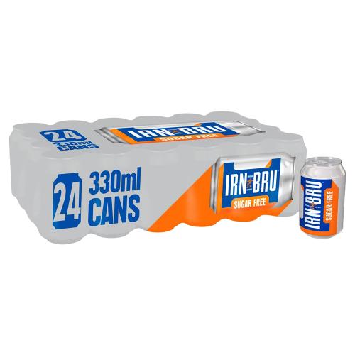 Irn Bru Sugar Free 24x330ml