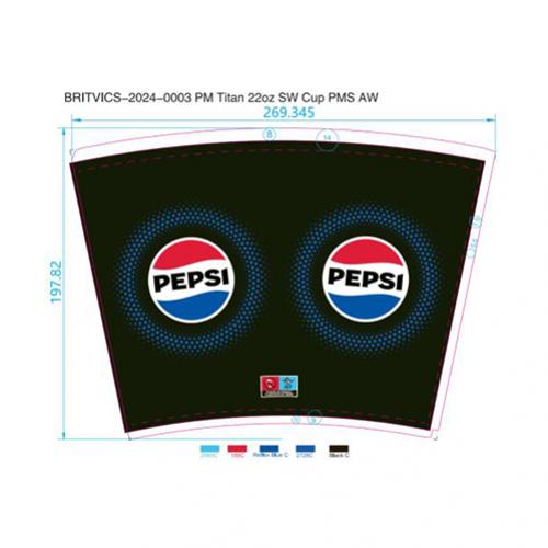 22oz Pepsi Cup 1x1000