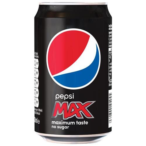 PEPSI MAX CANS 24X330ML - Lynas Foodservice