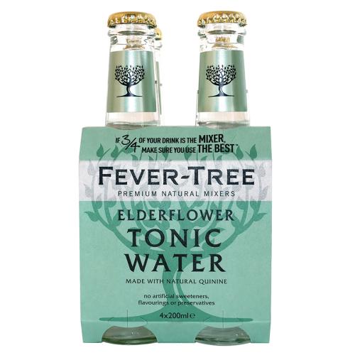 Fever Tree Tonic Water 6x4pack (Elderflower)