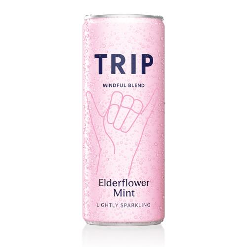 TRIP Elderflower Mint 12x500ml Can