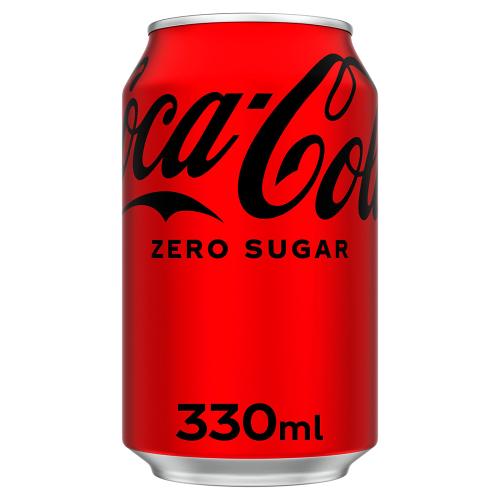 Coke Zero Can 330ml 1x24