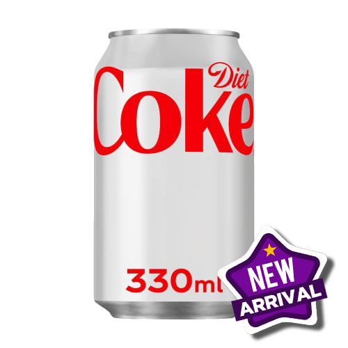 Diet Coke Can 330ml 1x24