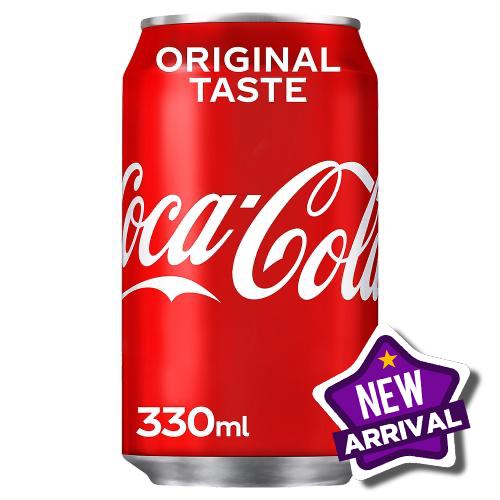 Coke Can 330ml 1x24