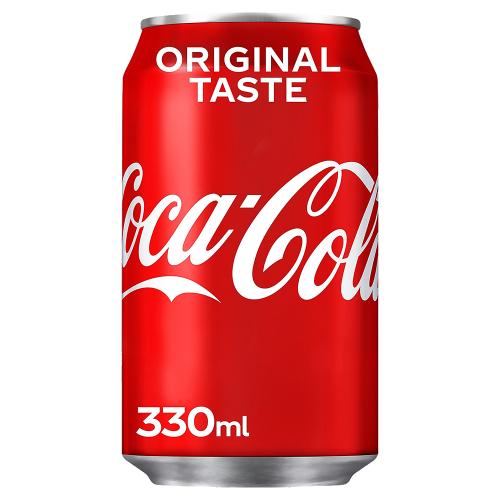 Coke Can 330ml 1x24