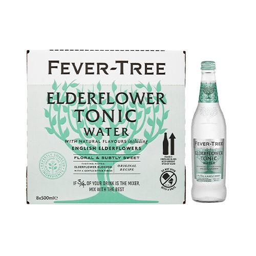 FEVER TREE ELDERFLOWER 8X500ML - Lynas Foodservice