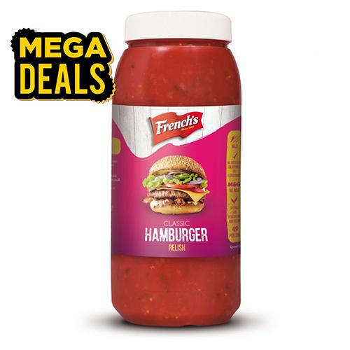 French's Burger Relish 4x2.45kg
