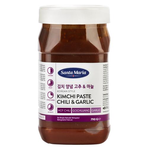 Santa Maria Korean Style Kimchi Paste Chili & Garlic 6x790g