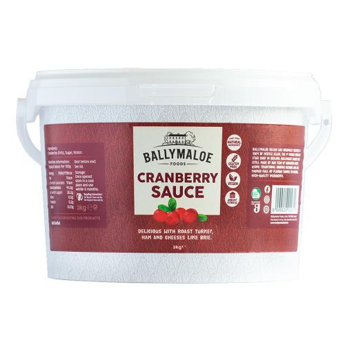 Ballymaloe Cranberry Sauce 1x3kg