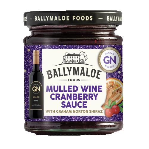 Ballymaloe Mulled Wine Cranberry Sauce 12x210g