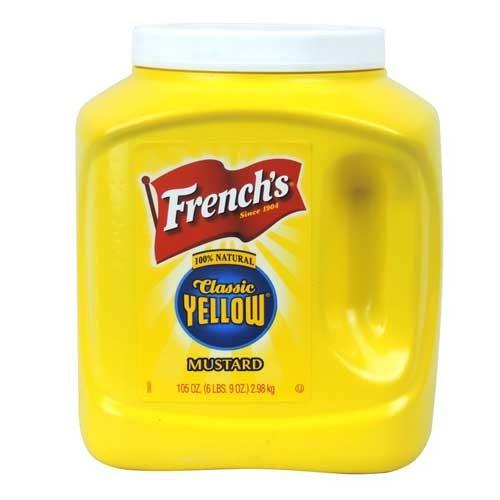 French's Classic Yellow Mustard 4x2.98kg