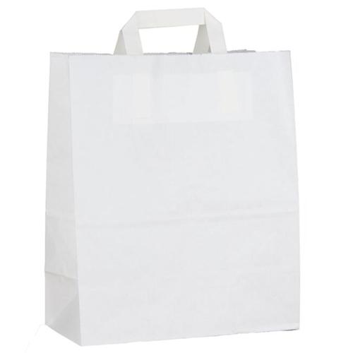 White Kraft Paper Bag 1x125
