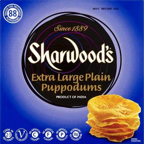 Sharwoods Poppadums 1x1kg