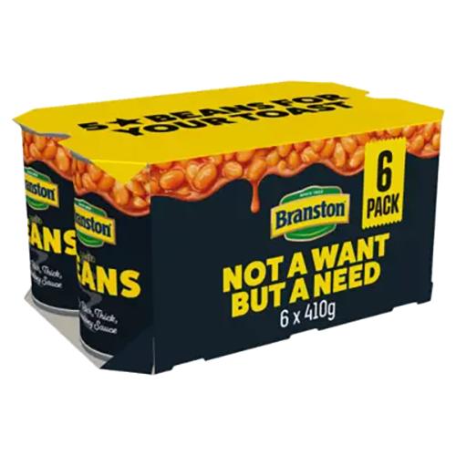 Branston Beans 4x6x410g