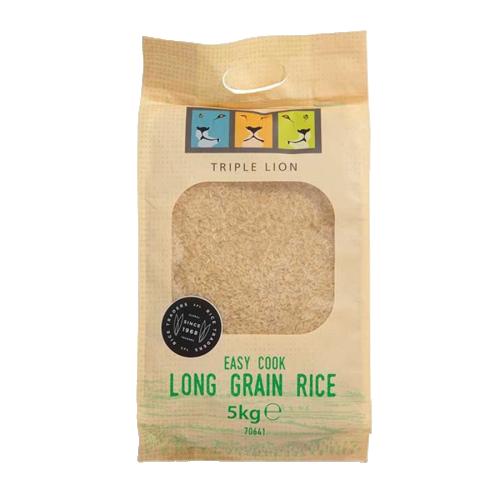 Triple Lion Easy Cook Long Grain Rice 4x5kg