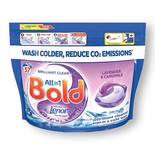 Bold Allin1 Pods Lavender 2X54WASH
