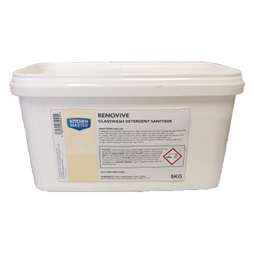 Kitchen Master Renovive Glass Detergent 1x5kg
